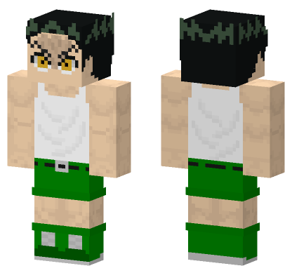 Gon Freecss Minecraft Bedrock skin