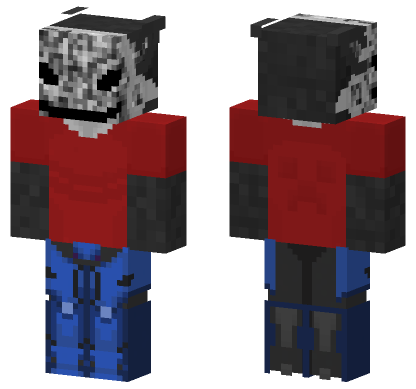 GonzoGame291 Protogen Minecraft Bedrock skin