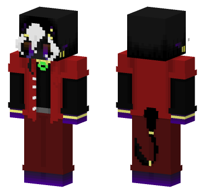Goofy Ah Enderman Minecraft Bedrock skin