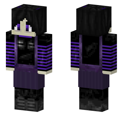 Goth Girl 4758599 Minecraft Bedrock skin