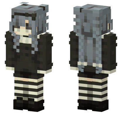 Gothic HD 1 Minecraft Bedrock skin