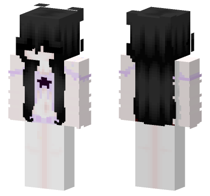 Gothic Lolita Dress Minecraft Bedrock skin