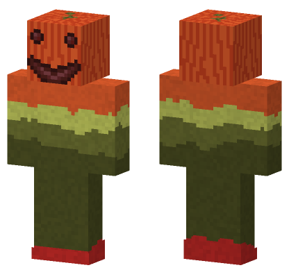 Gourd Man Minecraft Bedrock skin