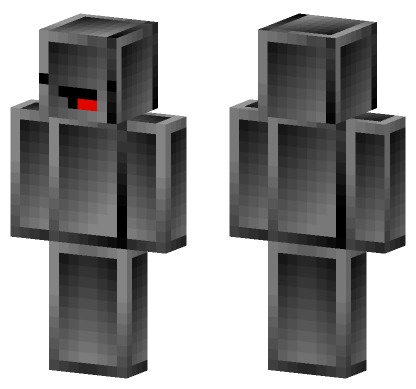 Gray Derp Minecraft Bedrock skin