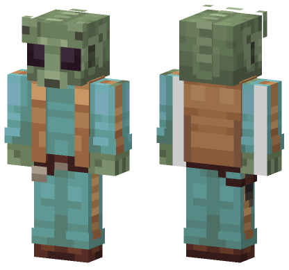 Greedo Minecraft Bedrock skin