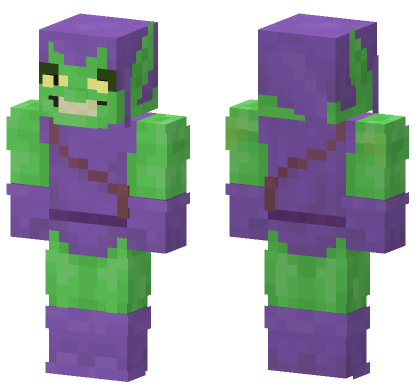 Green Goblin Alt Minecraft Bedrock skin