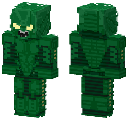 Green Goblin Skin Minecraft Bedrock skin