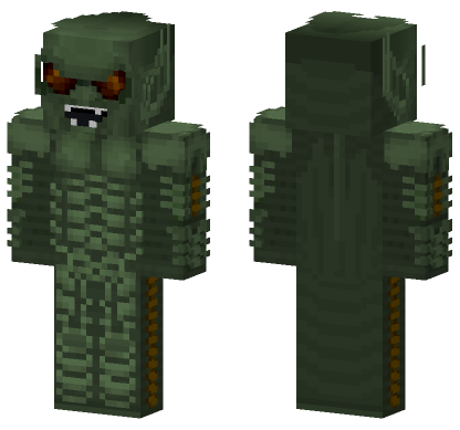 Green Goblin Spider-Man Minecraft Bedrock skin