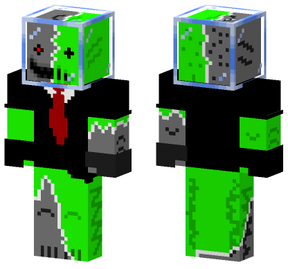Green Guy Minecraft Bedrock skin