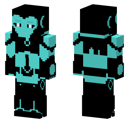 Green Lantern Animated Series Anti Aya Minecraft Bedrock skin