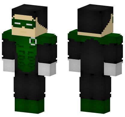 Green Lantern Kyle Rayner Honor Guard Minecraft Bedrock skin