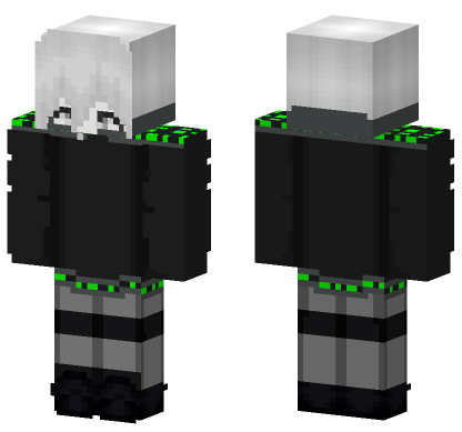 Green Outfit Minecraft Bedrock skin