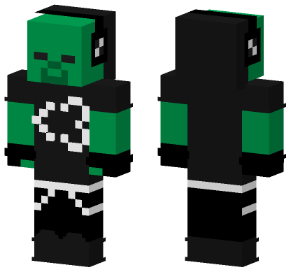 Green Panda Skin Minecraft Bedrock skin