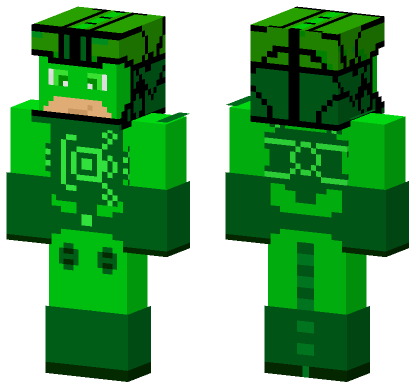 Green PJ Masks Skin Minecraft Bedrock skin