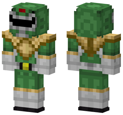 Green Ranger Skin Minecraft Bedrock skin