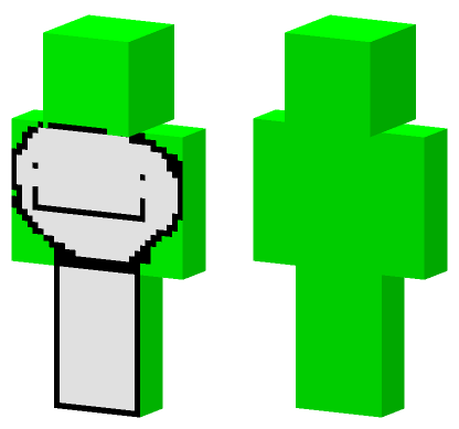 Green Robot Suit Minecraft Bedrock skin