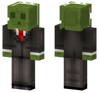 Green Slime Skin Minecraft Bedrock skin