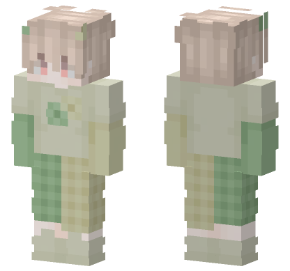 Green Slime Skin Minecraft Bedrock skin