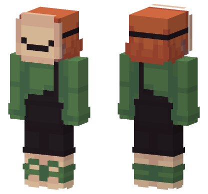 Green Witch Hat Minecraft Bedrock skin