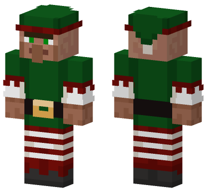 Green Witch Skin Minecraft Bedrock skin