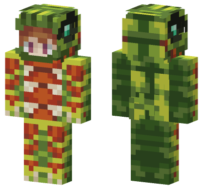 Green Zombie Skin Minecraft Bedrock skin