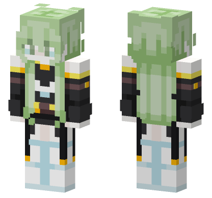 Greenie Skin Minecraft Bedrock skin