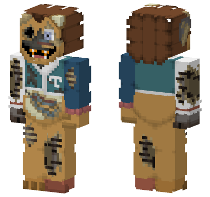 Gregory The Mimic Suited Minecraft Bedrock skin