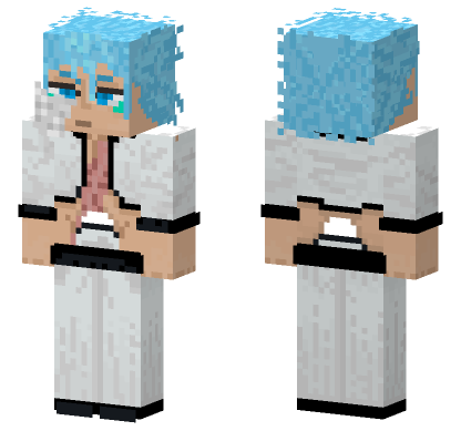 Grimmjow 2 0 Minecraft Bedrock skin