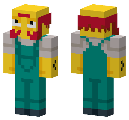 Groundskeeper Willie Minecraft Bedrock skin
