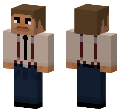 Gta Vice City Npc 6057462 Minecraft Bedrock skin
