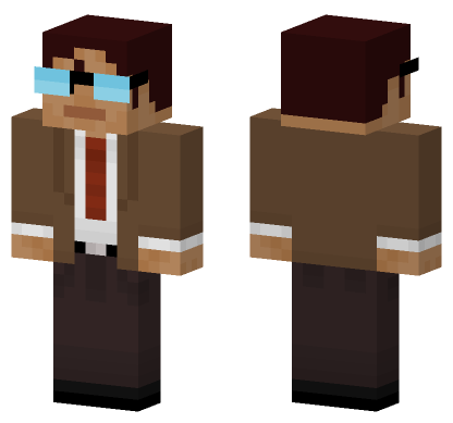 Gta Vice City Npc Suit Minecraft Bedrock skin