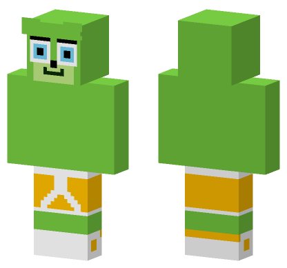 Gummy Bear Skin Minecraft Bedrock skin
