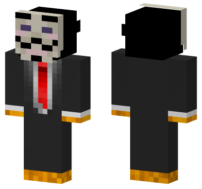 Hacker Suit Minecraft Bedrock skin