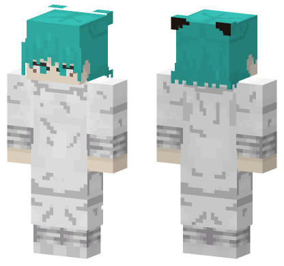 Hajime Kashimo JJK Minecraft Bedrock skin