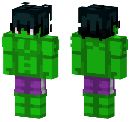 Halk Skin Minecraft Bedrock skin