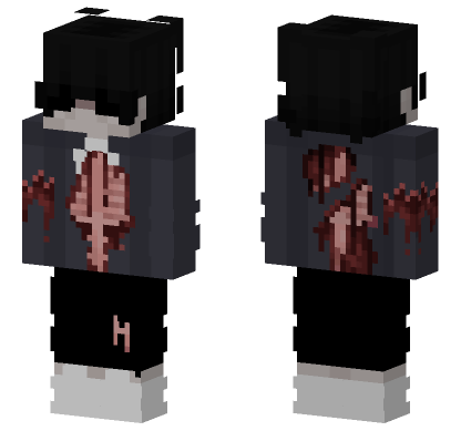 Halloween Sameer Minecraft Bedrock skin