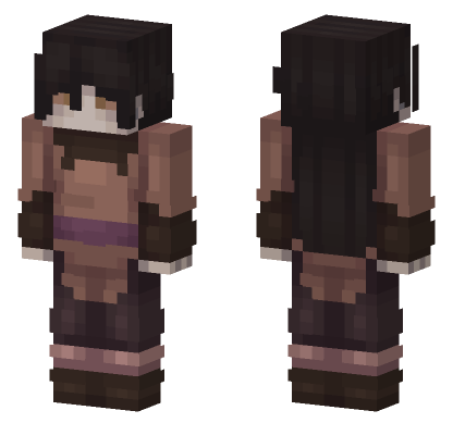Hanari Skin Minecraft Bedrock skin