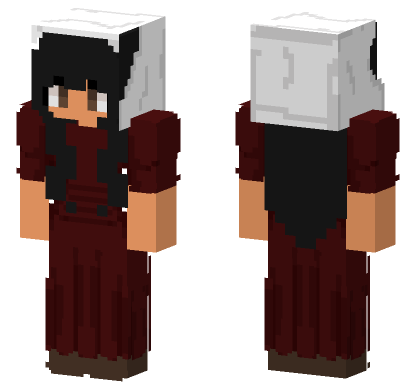 Handmaid Tail Skin Minecraft Bedrock skin