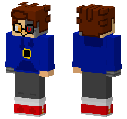 Happy Birthday Sonic Minecraft Bedrock skin