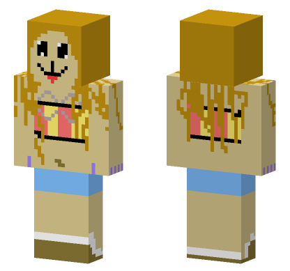 Happy Dog Boy Minecraft Bedrock skin