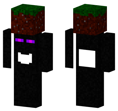 Happy Enderman Skin Minecraft Bedrock skin