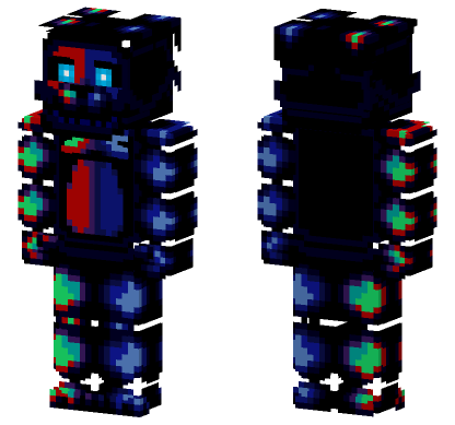 Hard Mode Bonnie Minecraft Bedrock skin