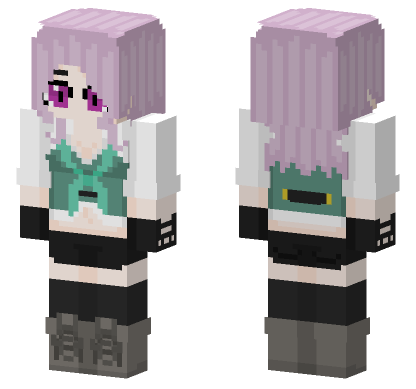 Harriot Metal Slug Minecraft Bedrock skin
