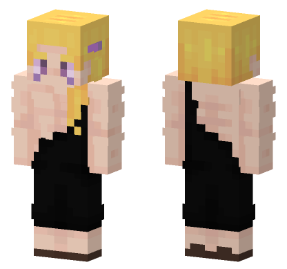 Haruta Shigemo Minecraft Bedrock skin