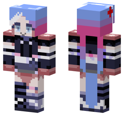 Hatsumi Rou Skin Minecraft Bedrock skin