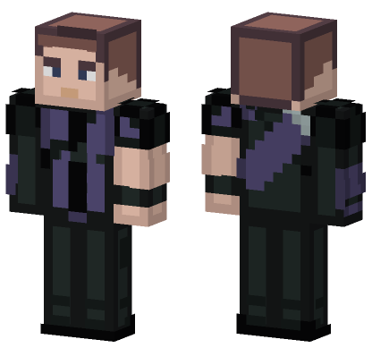 Hawkeye Skin Minecraft Bedrock skin