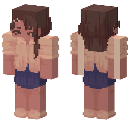 Hayase Nagatoro Minecraft Bedrock skin