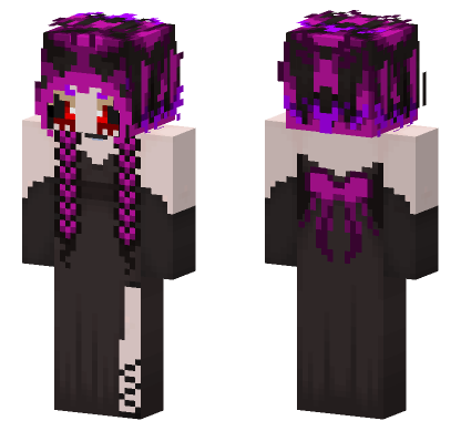 HD Super Xenophanes Aphmau Addams Minecraft Bedrock skin