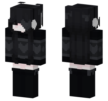 Heart Style Couple Set Minecraft Bedrock skin