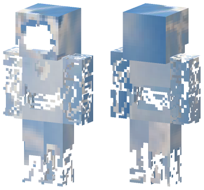 Heaven Abstract Concepts Minecraft Bedrock skin